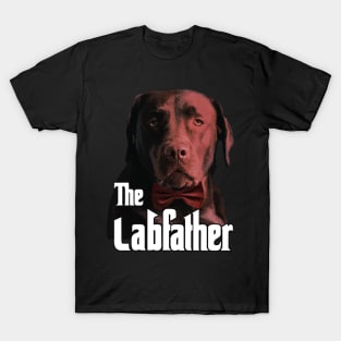 The Lab Father labrador dog T-Shirt